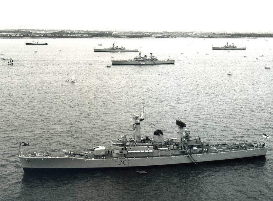 HMS Apollo (F70) Fleet Review