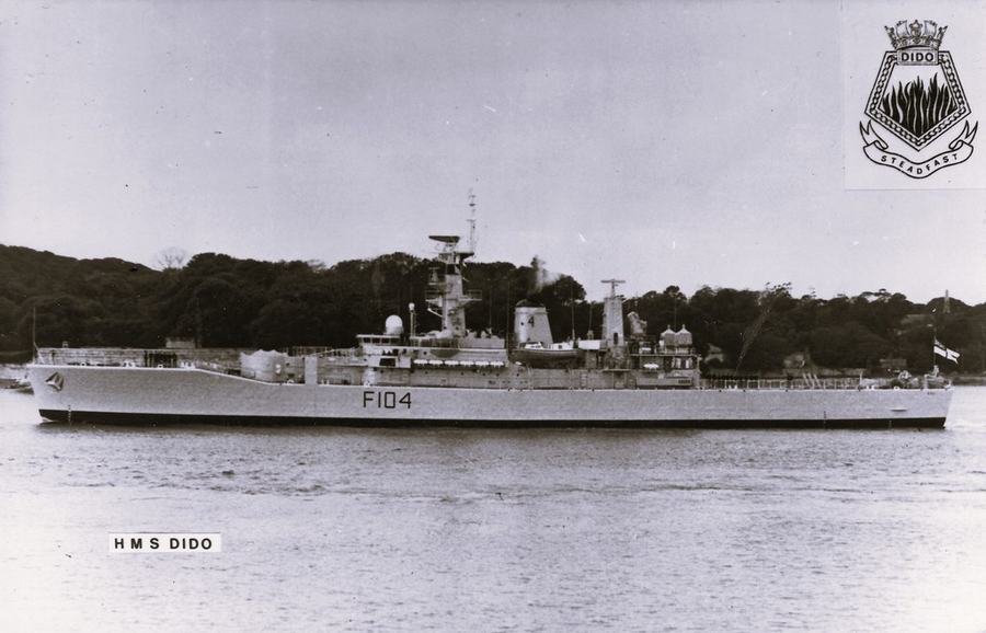HMS Dido (F104) Plymouth Sound