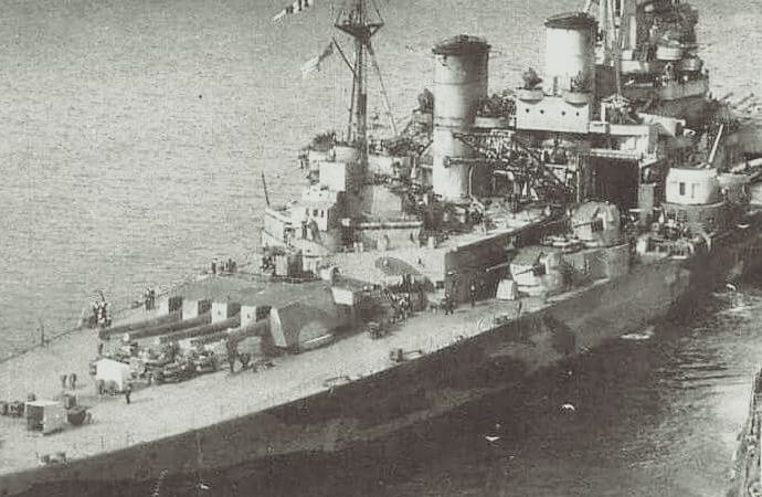 HMS Prince of Wales (53), a King George V-class battleship of the Royal Navy