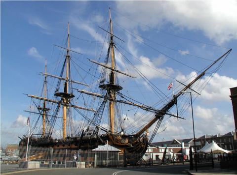 HMS Victory, Portsmouth, 1st Oct 2006