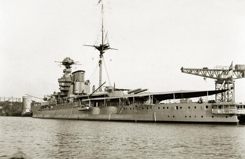 HMS Warspite, "The Grand Old Lady" in 1933