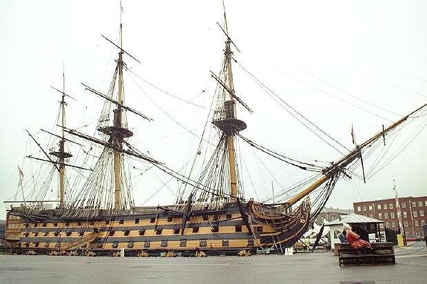 HMS Victory at Portsmouth, United Kingdom
